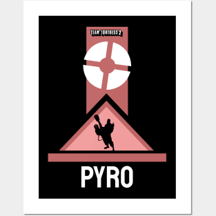 Pyro Team Fortress 2 Posters and Art